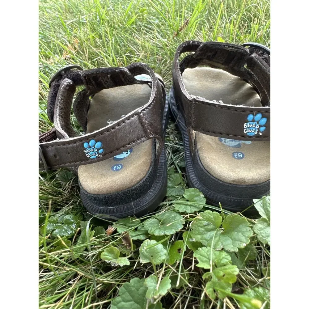 Blue’s Clues Kid's Sandals Size 6.5 Nick Jr Nickelodeon 1990s 2000s Vintage